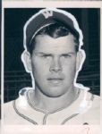 1940s Robin Roberts Philadelphia Phillies  "The Sporting News Collection Archives" Original Type 1 Production Art (Sporting News Collection Hologram/MEARS Type 1 Photo LOA)
