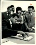 1963-94 Cassius Clay / Muhammad Ali Chicago Sun-Times Original Type 1 Photo (Chicago Sun-Times Hologram/MEARS Type 1 Photo LOA) - Lot of 12