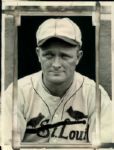 1931 Jim Lindsey St. Louis Cardinals "The Sporting News Collection Archives" Original Type 1 6" x 8" Photo (Sporting News Collection Hologram/MEARS Type 1 Photo LOA)