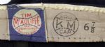 1960-65 Bill Stafford New York Yankees Game Worn Cap (MEARS LOA)