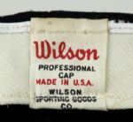 1950-60's Game Cap Lot (3) Colt 45's, Reds, A's (MEARS LOA) 