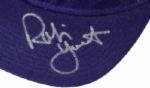 1980s Robin Yount Milwaukee Brewers Signed Authentic Cap 