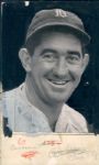 1936 Mickey Cochrane Detroit Tigers "The Sporting News Collection Archives" Original Type 1 Production Art (Sporting News Collection Hologram/MEARS Type 1 Photo LOA)