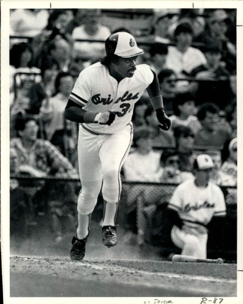 1981-88 Eddie Murray Baltimore Orioles "The Sporting News Collection Archives" Original Type 1 8" x 10" Photo - Lot of 8 (Sporting News Collection Hologram/MEARS Type 1 Photo LOA)