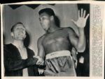 1963-94 Cassius Clay / Muhammad Ali "Chicago Sun-Times" Original Type 1 Photo (Chicago Sun-Times Hologram/MEARS Type 1 Photo LOA) - Lot of 12