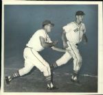 1959-73 Warren Spahn Milwaukee Braves The Sporting News Collection Archives Original Type 1 Photo (Sporting News Collection Hologram/MEARS Type 1 Photo LOA) - Lot of 5