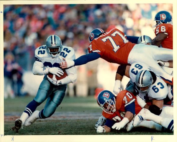 1970s to 1990s Denver Broncos "Denver Post" Original Type 1 Photos (MEARS Type 1 Photo LOA) - Lot of 425