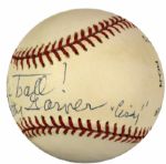 1990s Cindy Williams (Laverne & Shirley) & Kathy Garver (Family Affair) Single Signed Baseballs - JSA