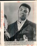 1963-75 Cassius Clay / Muhammad Ali Chicago Sun-Times Original Type 1 Photos (Chicago Sun-Times Hologram/MEARS Type 1 Photo LOA) - Lot of 12