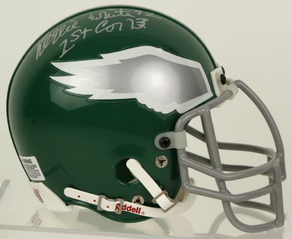 1996 Reggie White Philadelphia Eagles & Green Bay Packers Signed Mini Helmet - JSA
