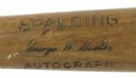 1921-26 George Sisler Spalding Autograph Retail Model Bat - St. Louis Browns (MEARS LOA)