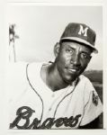 1953-65 Milwaukee Braves Photo Collection - Lot of 12 With Burdette Hank Aaron Warren Spahn Joe Torre 