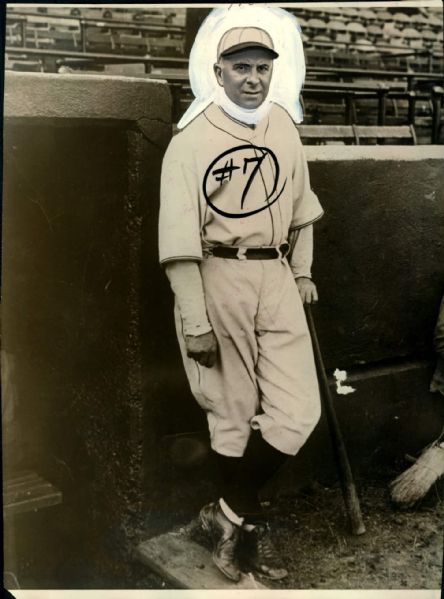 1921 Bill Killefer Chicago Cubs "The Sporting News Collection Archives" Original Type 1 7" x 9" Photo (Sporting News Collection Hologram/MEARS Type 1 Photo LOA)