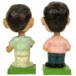 1960s Maynard G Krebs & Dobie Gillis  Bobbing Heads Nodders Ultra Rare TV Set. 