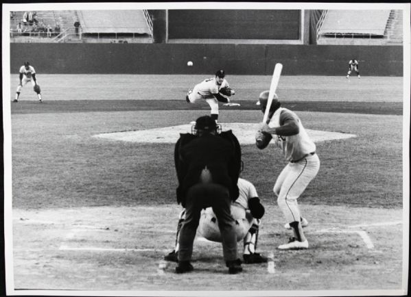 1971 Bert Blyleven "The Sporting News Collection Archives" Original Type 1 11" x 14" Choice Jumbo Oversized Photo (TSN Collection Hologram/MEARS Photo LOA) 1:1, Unique - Lot of 5