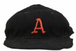 1950-60s Game Cap Lot (3) Colt 45s, Reds, As (MEARS LOA) 