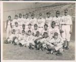 1948 New York Cubans Negro League Team With Luis Tiant Oreste Minoso "The Sporting News Collection Archives" Original Type 1 8" x 10" Photo (Sporting News Collection Hologram/MEARS Type 1 Photo LOA)