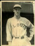 1920-21 crica Austin McHenry St. Louis Cardinals "The Sporting News Collection Archives" Original Type 1 6.5" x 8.5" Photo (Sporting News Collection Hologram/MEARS Type 1 Photo LOA)