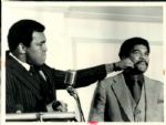 1965-79 Cassius Clay / Muhammad Ali Chicago Sun-Times Original Type 1 Photo (Chicago Sun-Times Hologram/MEARS Type 1 Photo LOA) - Lot of 12