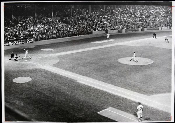 1964 Sandy Koufax Los Angeles Dodgers Final Pitch No-Hitter "TSN Collection Archives" Original Type 1 14" x 10" Choice Jumbo Oversized Photo (TSN Collection Hologram/MEARS Photo LOA) 1:1, Unique