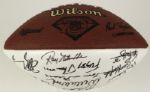 1994 Green Bay Packers Greats Multi Signed White Panel ONFL (Tagliabue) Football w/ 19 Sigs. Incl. Reggie White Tony Canadeo Ray Nitschke Paul Hornung - JSA