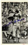 1953-65 Lou Burdette Milwaukee Braves Signed Photo - Lot of 3 JSA