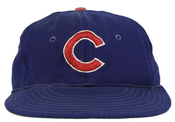 1971 Chicago Cubs Game Worn Cap (MEARS LOA)