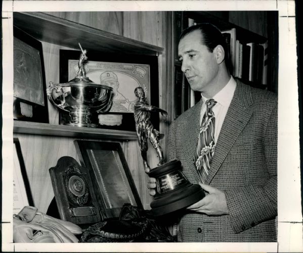 1945-57 Hank Greenberg Detroit Tigers  "The Sporting News Collection Archives" Original Type 1 Photos (Sporting News Collection Hologram/MEARS Type 1 Photo LOA) - Lot of 4