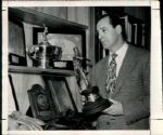 1945-57 Hank Greenberg Detroit Tigers  "The Sporting News Collection Archives" Original Type 1 Photos (Sporting News Collection Hologram/MEARS Type 1 Photo LOA) - Lot of 4