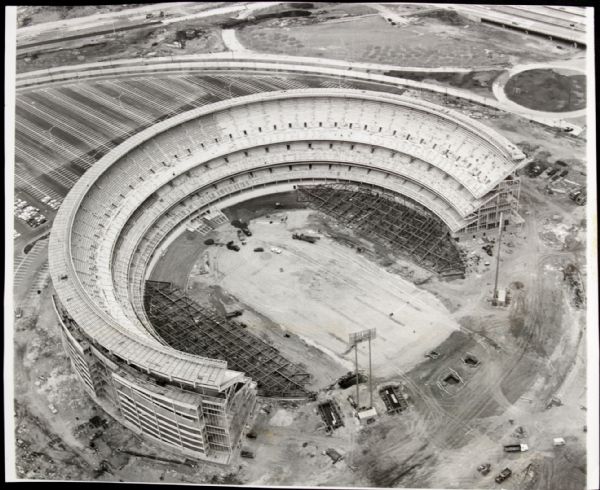1963 Shea Stadium New York Mets "The Sporting News Collection Archives" Original Type 1 9" x 11" Choice Jumbo Oversized Photo (TSN Collection Hologram/MEARS Photo LOA) 1:1, Unique