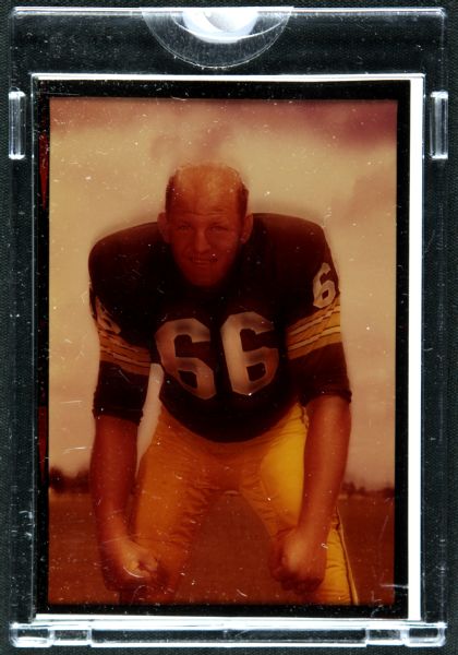 Ray Nitschke Green Bay Packers Topps Vault Card With Topps Documentation