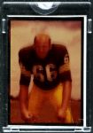 Ray Nitschke Green Bay Packers Topps Vault Card With Topps Documentation