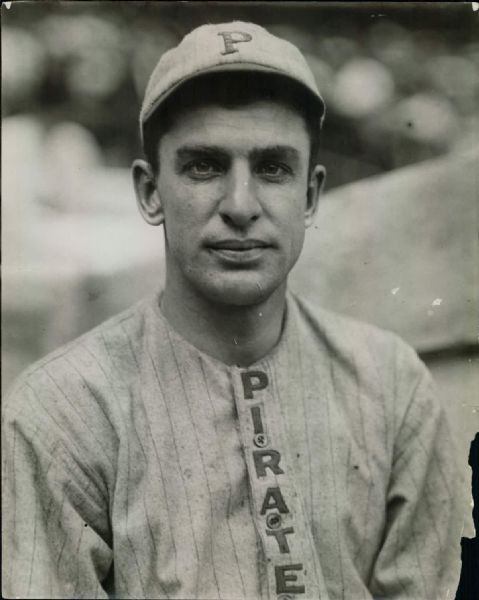 1912 Bill Kelly Pittsburgh Pirates Charles Conlon "The Sporting News Collection Archives" Original Type 1 8" x 10" Photo (Sporting News Collection Hologram/MEARS Type 1 Photo LOA)