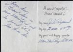 1963 John Nitschke Adoption Card Ray Nitschke Green Bay Packers First Son