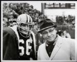 1967 Ray Nitschke & Vince Lombardi Green Bay Packers Generation 1 8" x 10" Photo - SPORT Magazine