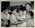 1946 World Series St. Louis Cardinals vs. Boston Red Sox The Sporting News Collection Archives Original Type 1 Photo - Lot of 27 (Sporting News Collection Hologram/MEARS Type 1 Photo LOA)