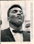 1962-74 Muhammad Ali Chicago Sun-Times Original Type 1 Photo- Lot of 12 (Sun Times Hologram/MEARS Type 1 Photo LOA)