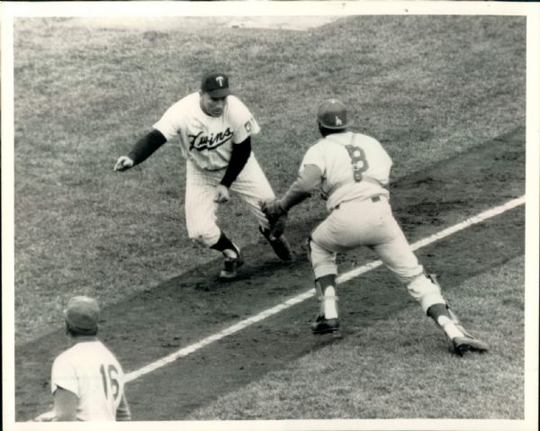 1965 World Series Los Angeles Dodgers Minnesota Twins "The Sporting News Collection Archives" Original Type 1 Photos (Sporting News Collection Hologram/MEARS Type 1 Photo LOA) - Lot of 23