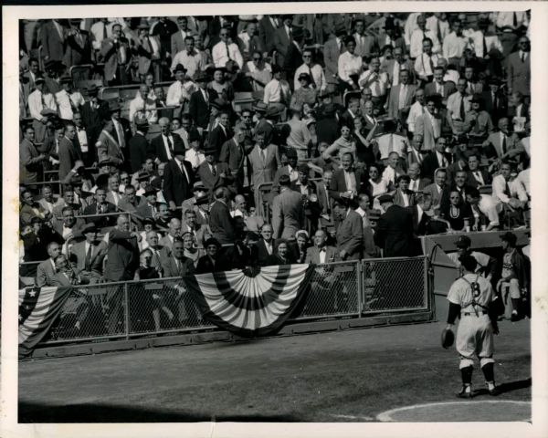 1953 World Series New York Yankees Brooklyn Dodgers "The Sporting News Collection Archives" Original Type 1 Photos (Sporting News Collection Hologram/MEARS Type 1 Photo LOA) - Lot of 6