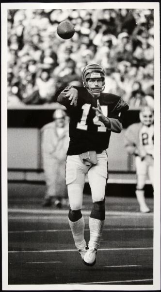 1982 Ken Anderson Cincinnati Bengals "The Sporting News Collection Archives" Original Type 1 8" x 14" Choice Jumbo Oversized Photo (TSN Collection Hologram/MEARS Type 1 Photo LOA) 1:1, Unique