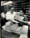 1974 World Series Oakland Athletics Los Angeles Dodgers The Sporting News Collection Archives Original Type 1 Photos (Sporting News Collection Hologram/MEARS Type 1 Photo LOA) - Lot of 29