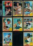 1965-75 Topps Baseball Signed Card - Colossal Lot of 563 w/ Luis Tiant Tony Conigliaro  Sparky Anderson Gil Hodges Leo Durocher  Don Wilson