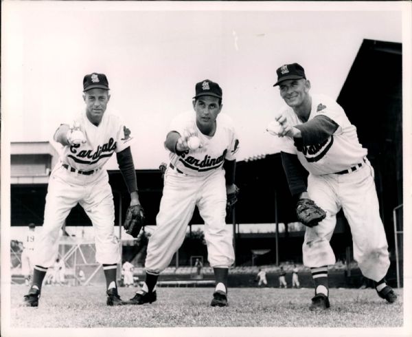 1934-58 St. Louis Cardinals "The Sporting News Collection Archives" Original Type 1 Photos (Sporting News Collection Hologram/MEARS Type 1 Photo LOA) - Lot of 17