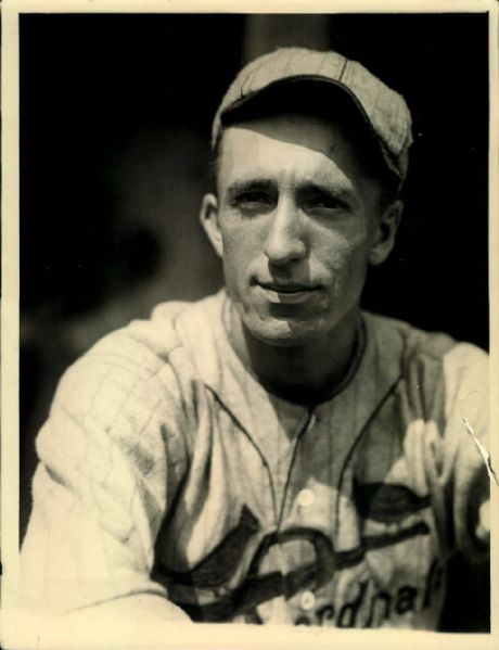 1925 Art Reinhart St. Louis Cardinals Charles Conlon "The Sporting News Collection Archives" Original Type 1 7" x 9" Photo (Sporting News Collection Hologram/MEARS Type 1 Photo LOA)