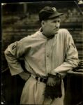 1924 Walter Johnson Washington Senators "The Sporting News Collection Archives" Original Type 1 8" x 10" Photo (Sporting News Collection Hologram/MEARS Type 1 Photo LOA)
