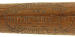 1917-21 Harry Hank Gowdy 1st Player to Enlist in WW 1 H&B Louisville Slugger Professional Model Game Used Bat - 1914 Boston Braves (MEARS A6.5) Handle specially wrapped in period wire!!!