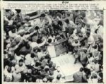 1984 World Series Detroit Tigers San Diego Padres The Sporting News Collection Archives Original Type 1 Photos (Sporting News Collection Hologram/MEARS Type 1 Photo LOA) - Lot of 50