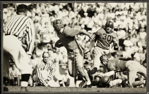 1944 Joe Stuart California Bears "The Sporting News Collection Archives" Original Type 1 8.5" x 13.5" Choice Jumbo Oversized Photo (TSN Collection Hologram/MEARS Photo LOA) 1:1, Unique