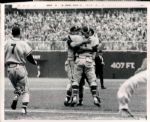 1957 Milwaukee Braves New York Yankees World Series The Sporting News Collection Archives Original Type 1 Photos (Sporting News Collection Hologram/MEARS Type 1 Photo LOA) - Lot of 28