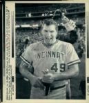 1990 World Series Cincinnati Reds Oakland A's The Sporting News Collection Archives Original Type 1 Photos (Sporting News Collection Hologram/MEARS Type 1 Photo LOA) - Lot of 60